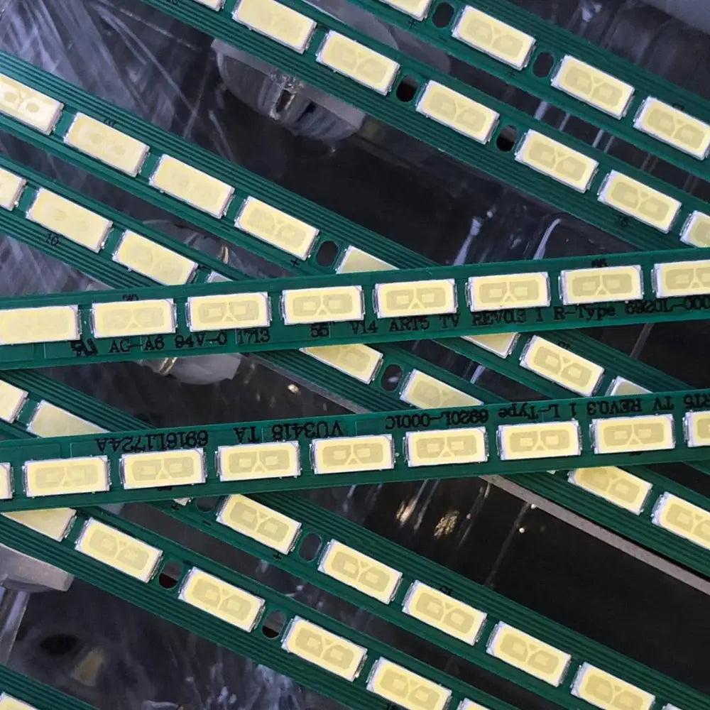 10PCS LED Bar Backlight For 55UB800V 55UB8200 55UB8250 55UB8300 55UB8500 6916L-1724A 6916L-1725A 6916L-1726A 55" V14 ART
