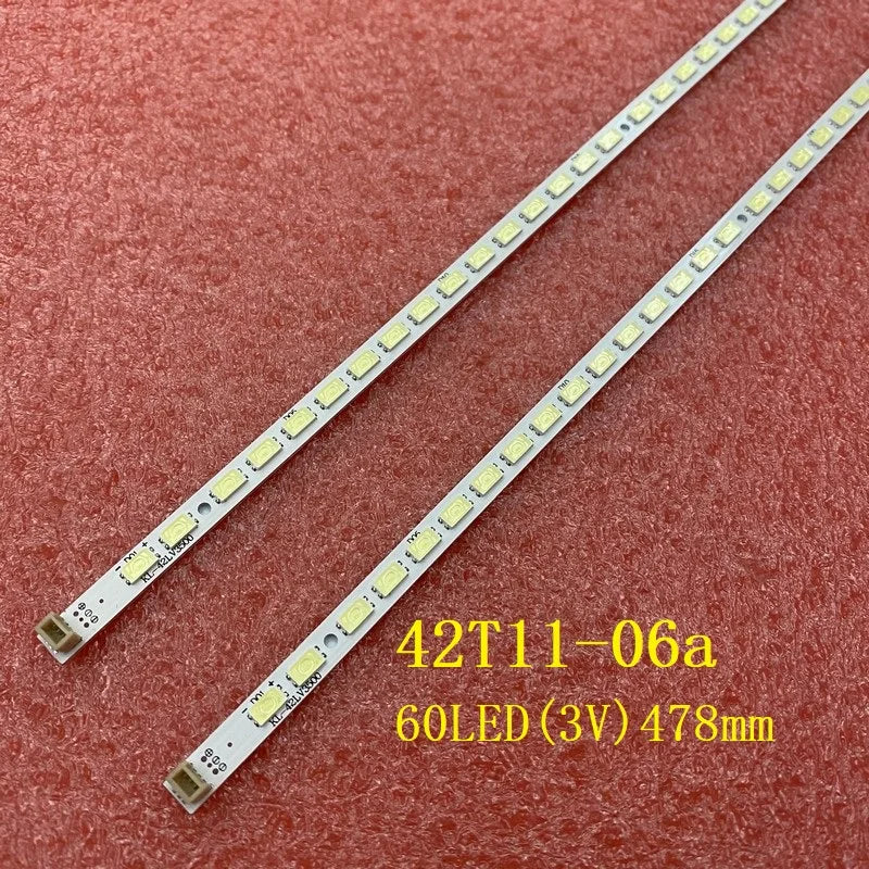 LED Backlight Strip(2)for TV 42LV3551 42LV3550 42LV5500 42P21FBD 42T11-06a 74.42T13.001-0-CS1 42LV470S V.5 74.42TB3.001-1-SHI