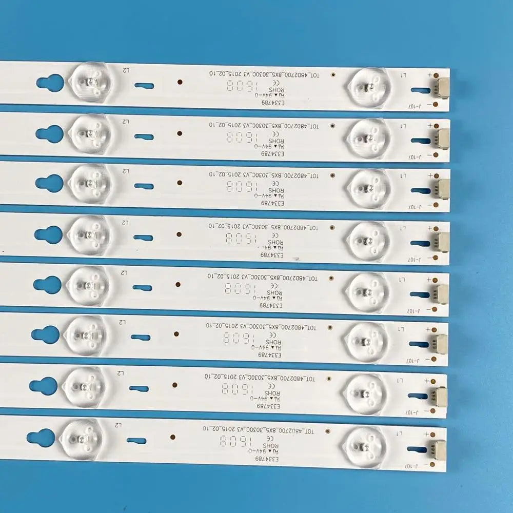 LED Backlight strip For TCL B48A558U D48A810 48FA5423 48FA3204 48FS3750TAAA B48A538 4C-LB4805-YHEX12 YHE-4C-LB4805-YHEX2
