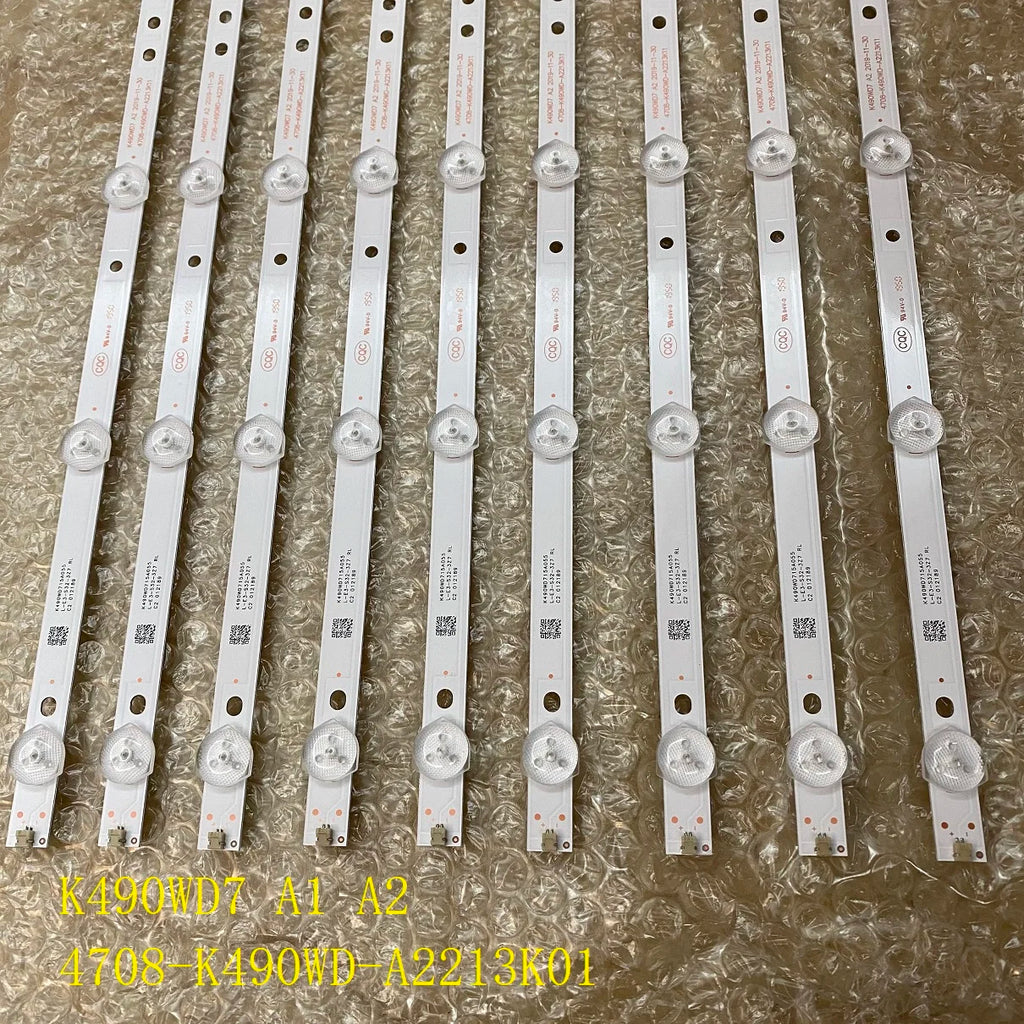 LED Backlight For Toshiba 49U7751EV 49U7752EV 49L310U 49L420U A-CNK49D656 LE49K51S 49PUF6050 49PFL3445 49PUF6050/T3 PH49PFG5001
