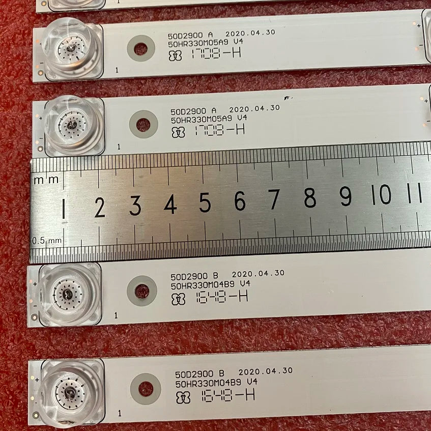 LED Strip For TCL 50P20US 50P62US L50E5800A 50E17US 50P20US 50D2900 A B 50HR330M05A9 50HR330M04B9 V4 4C-LB5005 LB5004-HR13J