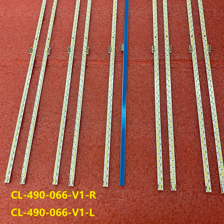 LED Strip For 49PUS7181 49pus7100 49pus7101/12 LK 10024664-A0 11800820-A0 11800819-A0 CL-490-066-V1-R L TPT490U2-EQLSHA.G