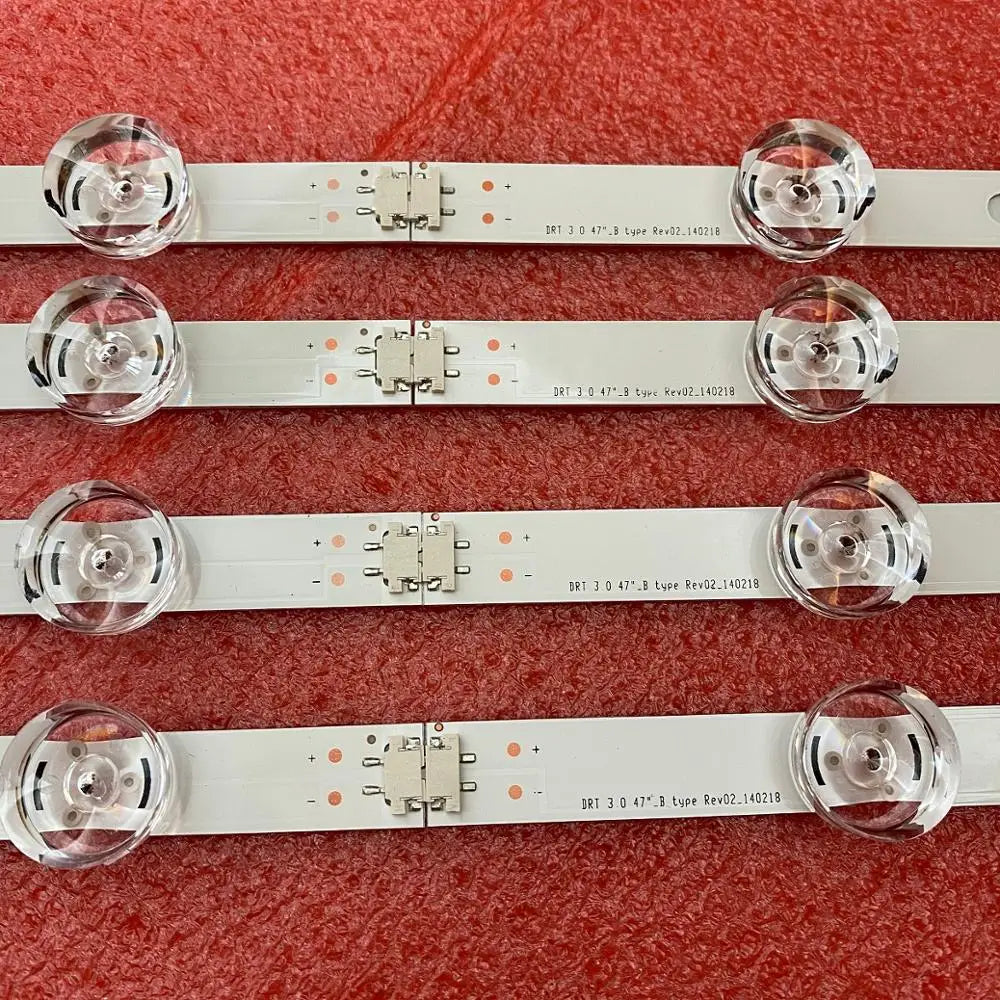 8 PCS/set LED Backlight Strip for TV DRT 3.0 47 inch A B 6916L-1715A 1716A 47LB653V 47LB652V 47LB650V 47LB631V 47LB630V
