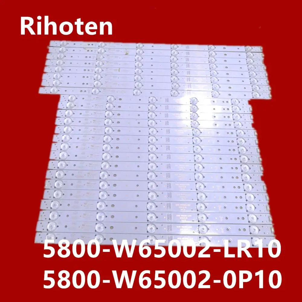 1Set (16PCS*5LED+8PCS*6LED) LED Backlight For 65M6E 65E6000 Light Bar 5800-W65002-LR10 5800-W65002-0P10 Screen RDL650WY