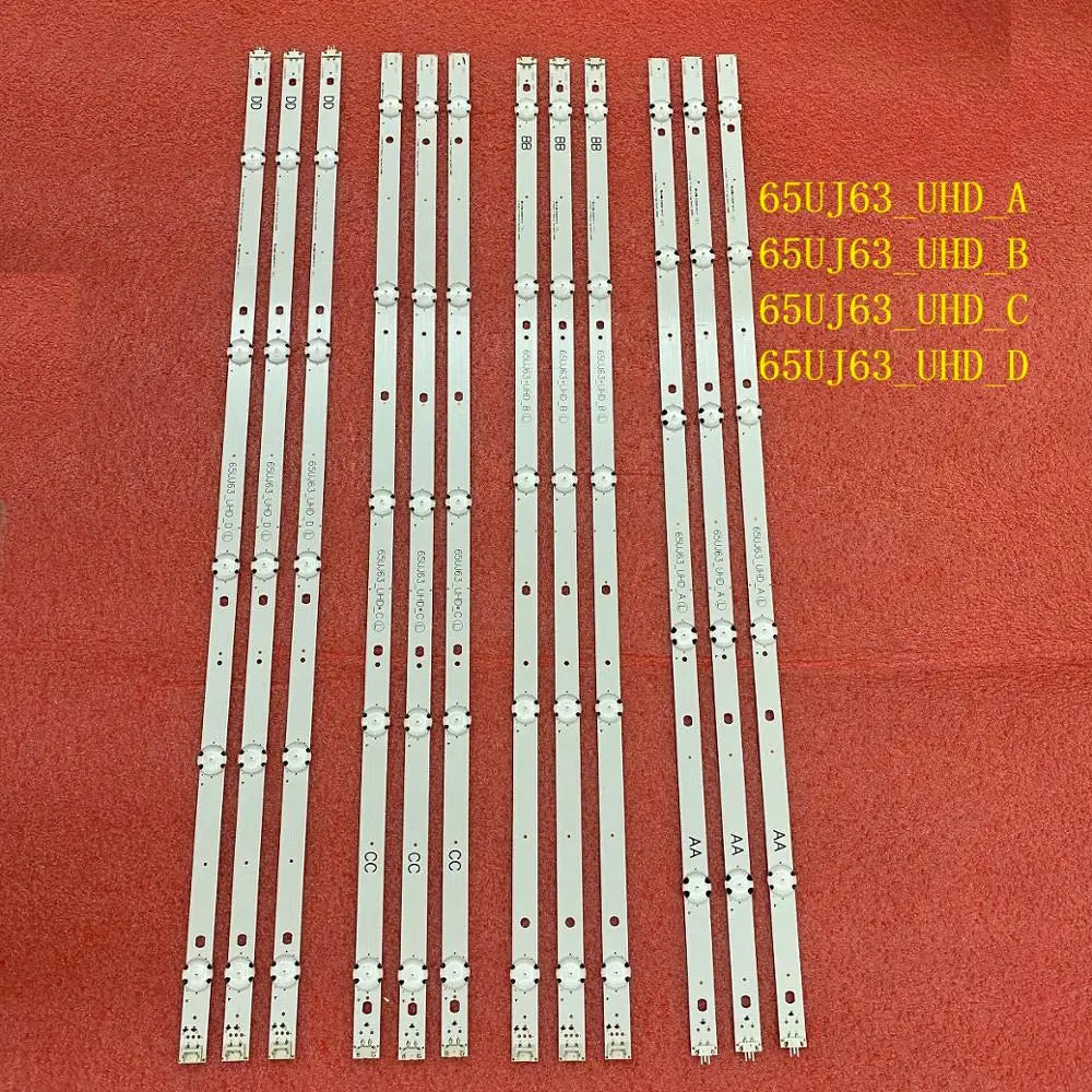 LED Backlight Strip For 65UK6100PLA 65UK6100YVA 65UK6100PLB 65TV63CJ-CA 65UJ6100  65UJ634T 65UJ630A 65UJ630Y 65UJ630T