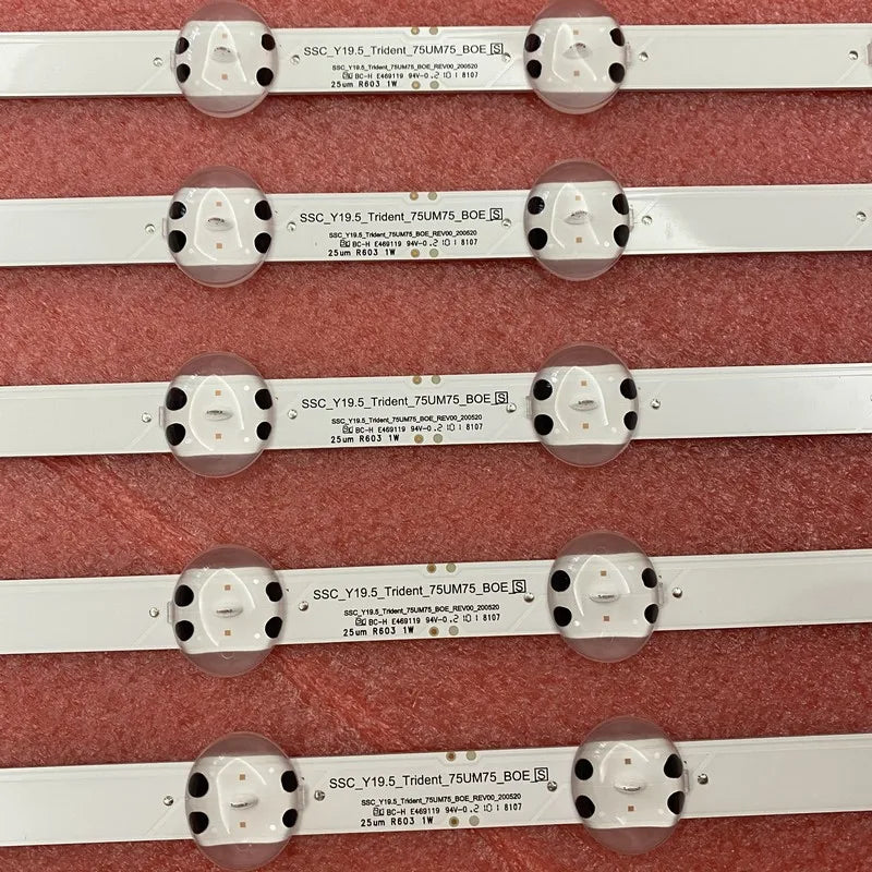 LED Strip For TV 75UM7000PLA 75UN8570AUD 75UM7100PSA 75UM7110PLB 75UN7070PUC 75UN7370AUH 75UN8570PUC AGF80358306 HC750DQN ABUR3
