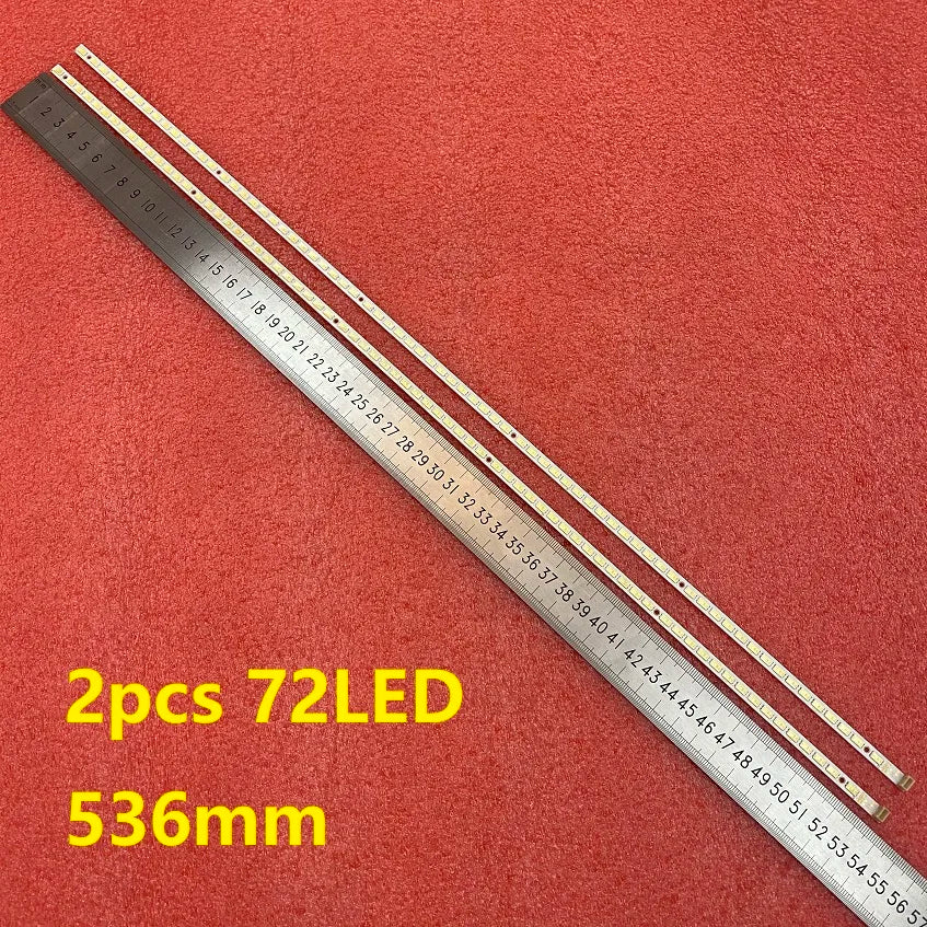 2pcs/set 72LED LED Strip for KMC KMC3D42718LED FHD Toshiba 42SL833 42SL863 74.42T16.001-2-DS1 42T11-05B T420HB01