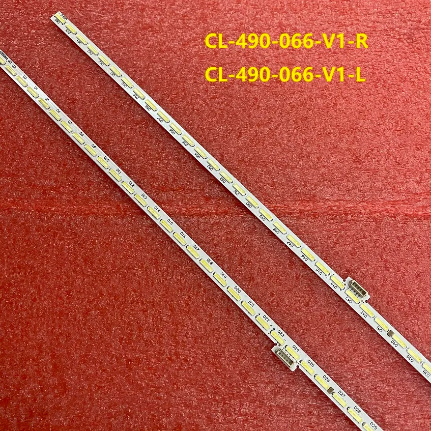 LED Strip For 49PUS7181 49pus7100 49pus7101/12 LK 10024664-A0 11800820-A0 11800819-A0 CL-490-066-V1-R L TPT490U2-EQLSHA.G