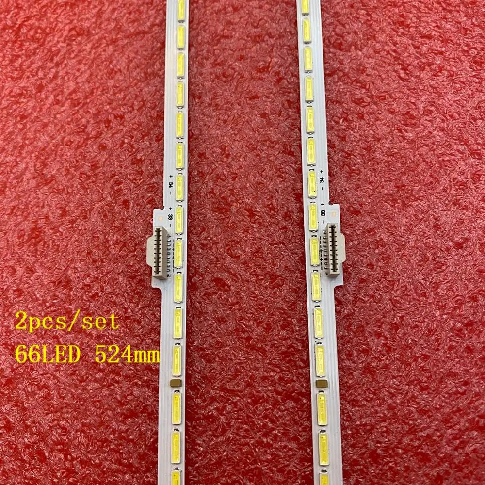 2pcs/set 66LED 534mm LED Backlight Strip for TV 49UH850V 49 V16 ASL 2475 2474 6922L-0194A LC490EQH DJ F1