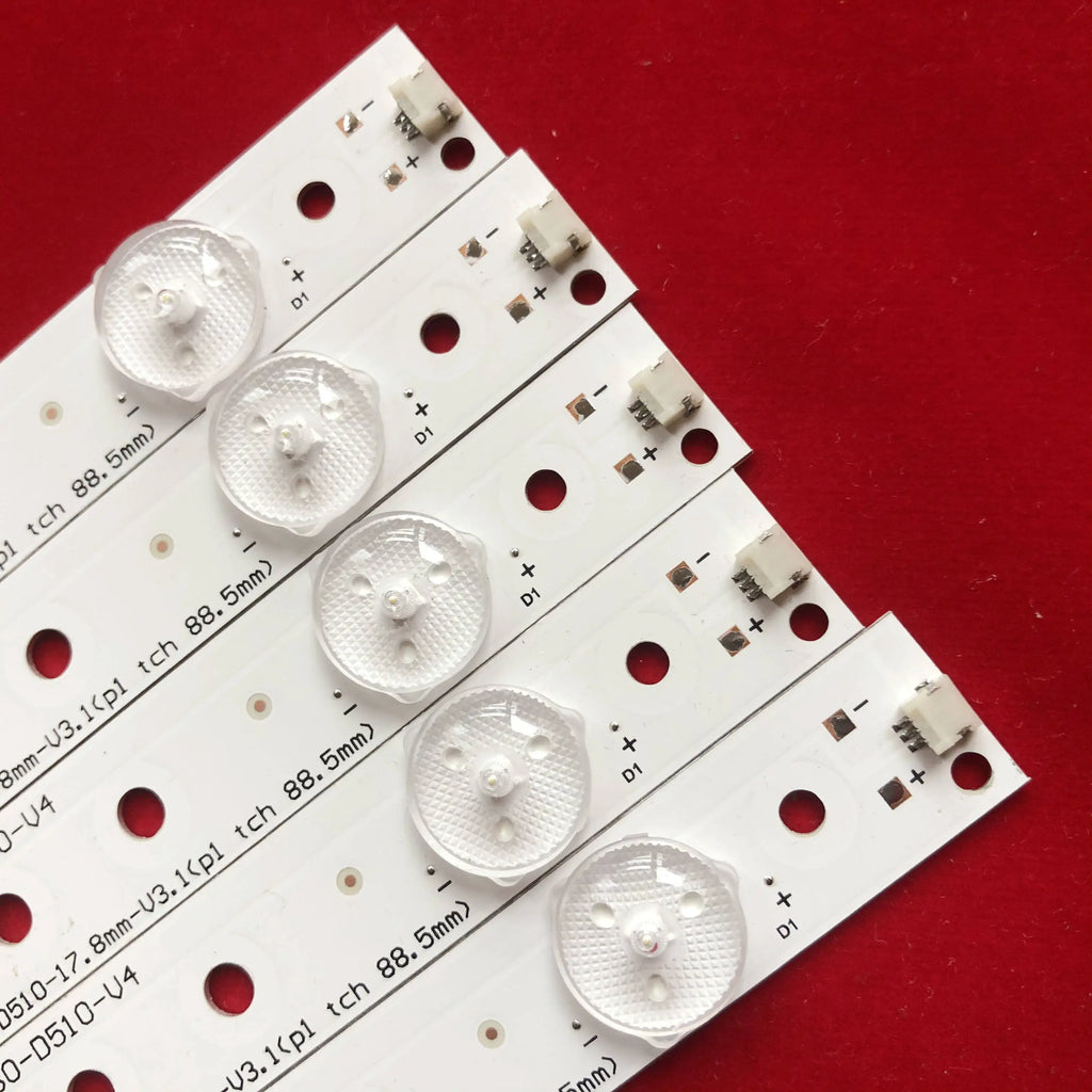 NEW LED Backlight strip 10 Lamp for 43pfg5000 43PFG5100 A/c Le43d1452 Le43s5760 Le43d1442 le43s5970 LE43S5977 B43015 GJ-2K15-43