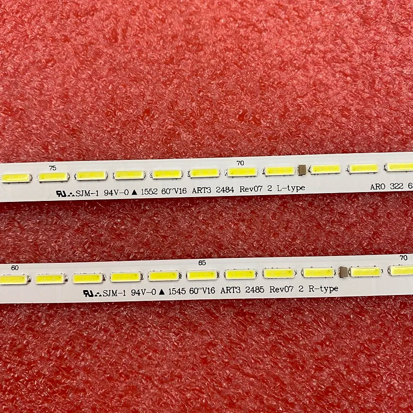 LED Strip For 60UH7650 60UH650V 60UH7709 60UH770V 60UH6500 60UH7700 6916L-2485A 2484A 60 V16 ART3 2485 2484 R L 6922L-0187A