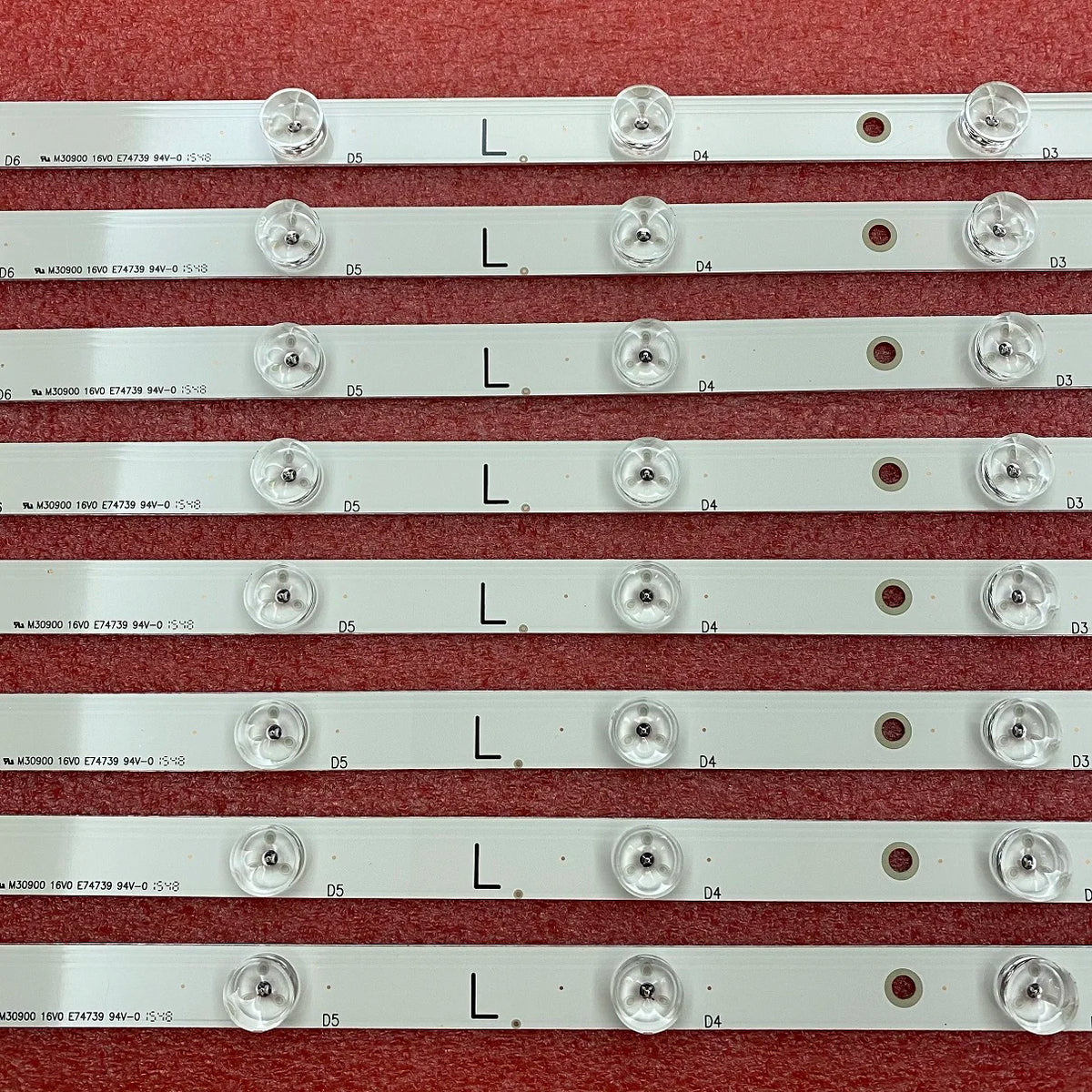 LED Strip For Panasonic TX-55AXW634 TX-55AX630B TX-55AX630E TH-55AX670A 550TV01 550TV02 V4 BX-55S10E02-2BBH2-0-Q-49R-5738