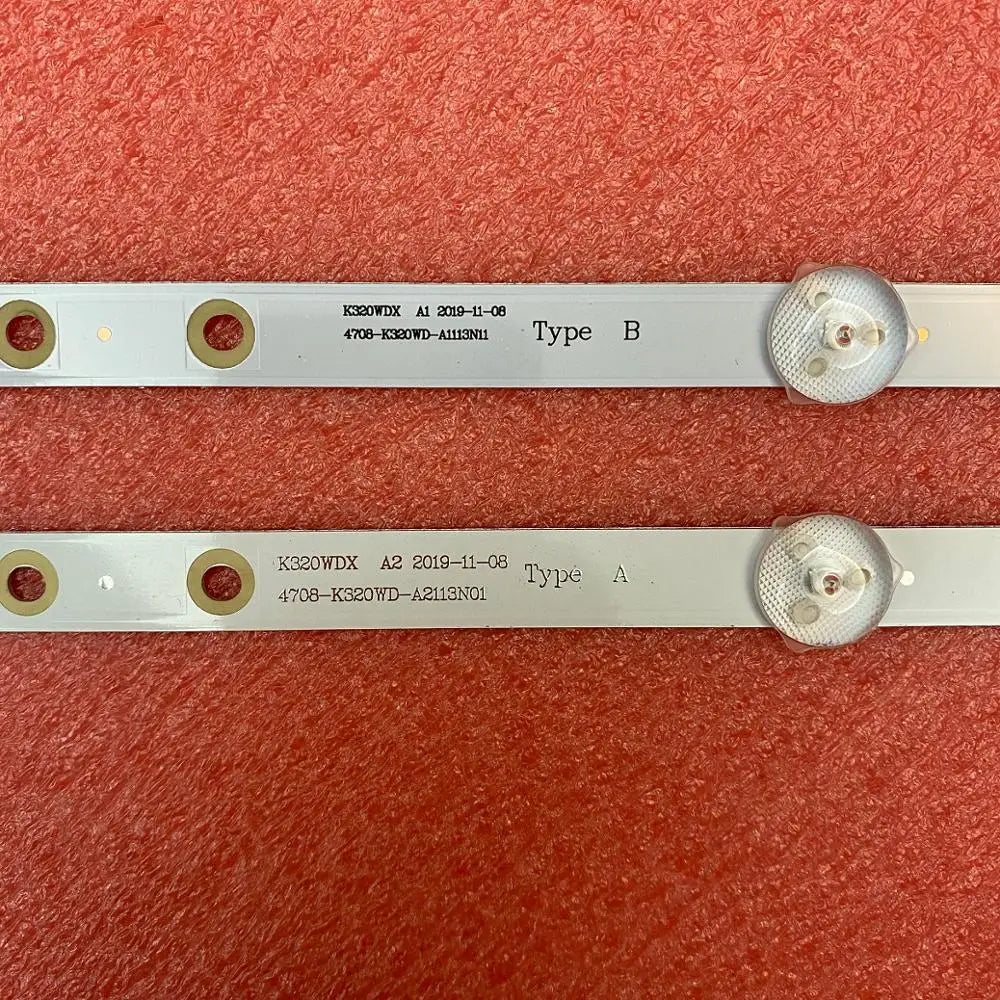 LED Strip for 32LK540BPUA Toshiba 32S2855EC 32PHS4062/60 Panasonic TX-32FR250K L32V680VKE L32V690VKE 4708-K320WD-A2113N01