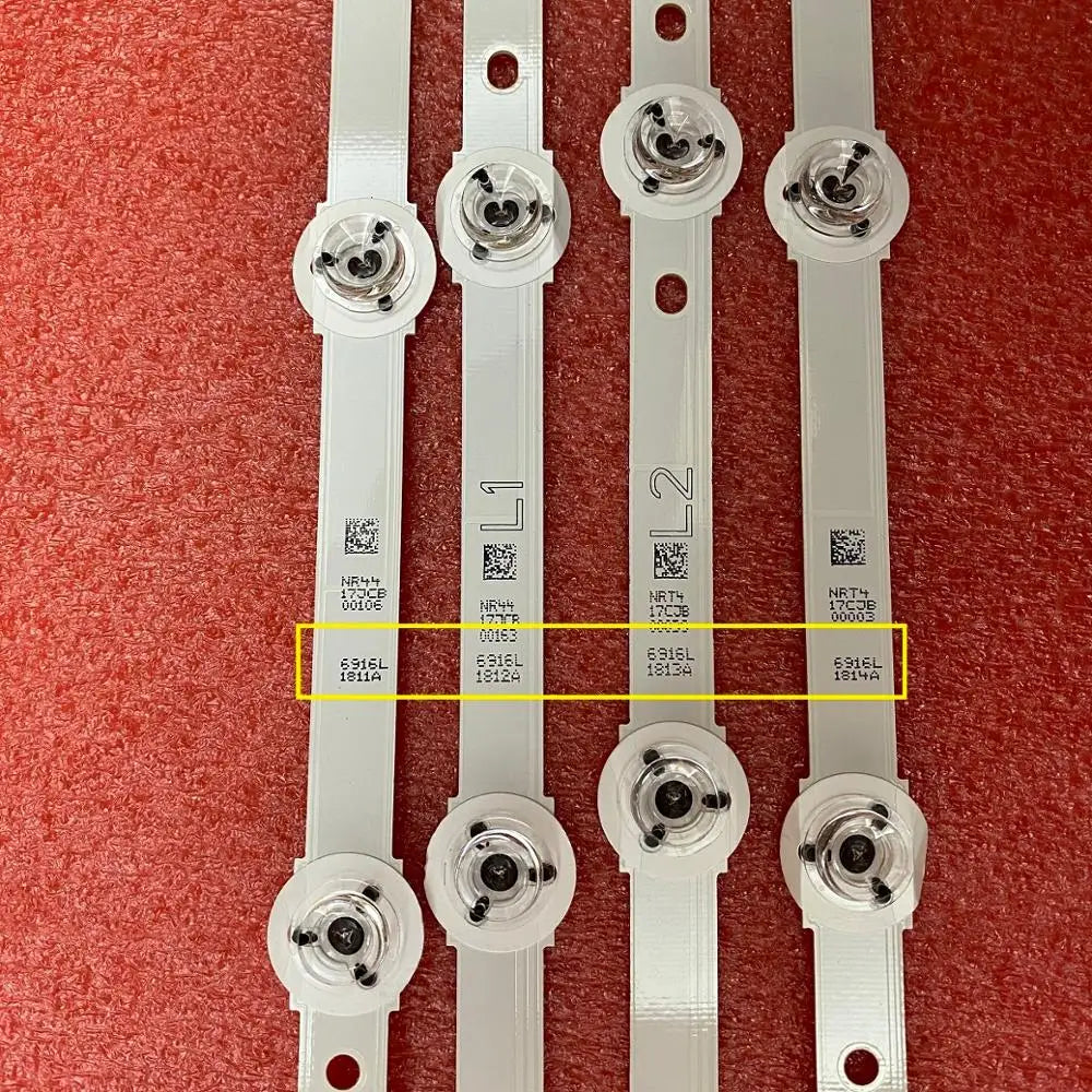 LED Strip For Panasonic 6916L-1812A 1811A 1813A  TX-47AS802B TX-47AS650E 47ASM651 TX-47AS650B TX-47AS740E TX-47AS740B