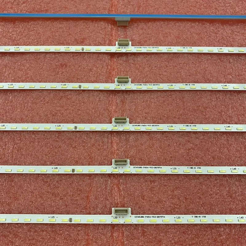 LED Strip For TCL 43DP640 43DP640X1 L43P6US LED43P6100US 43P6-UD-HS 67-591540-0HA 43P6F 43T2F 43A860U LVF430NEAL LVU430NEBL