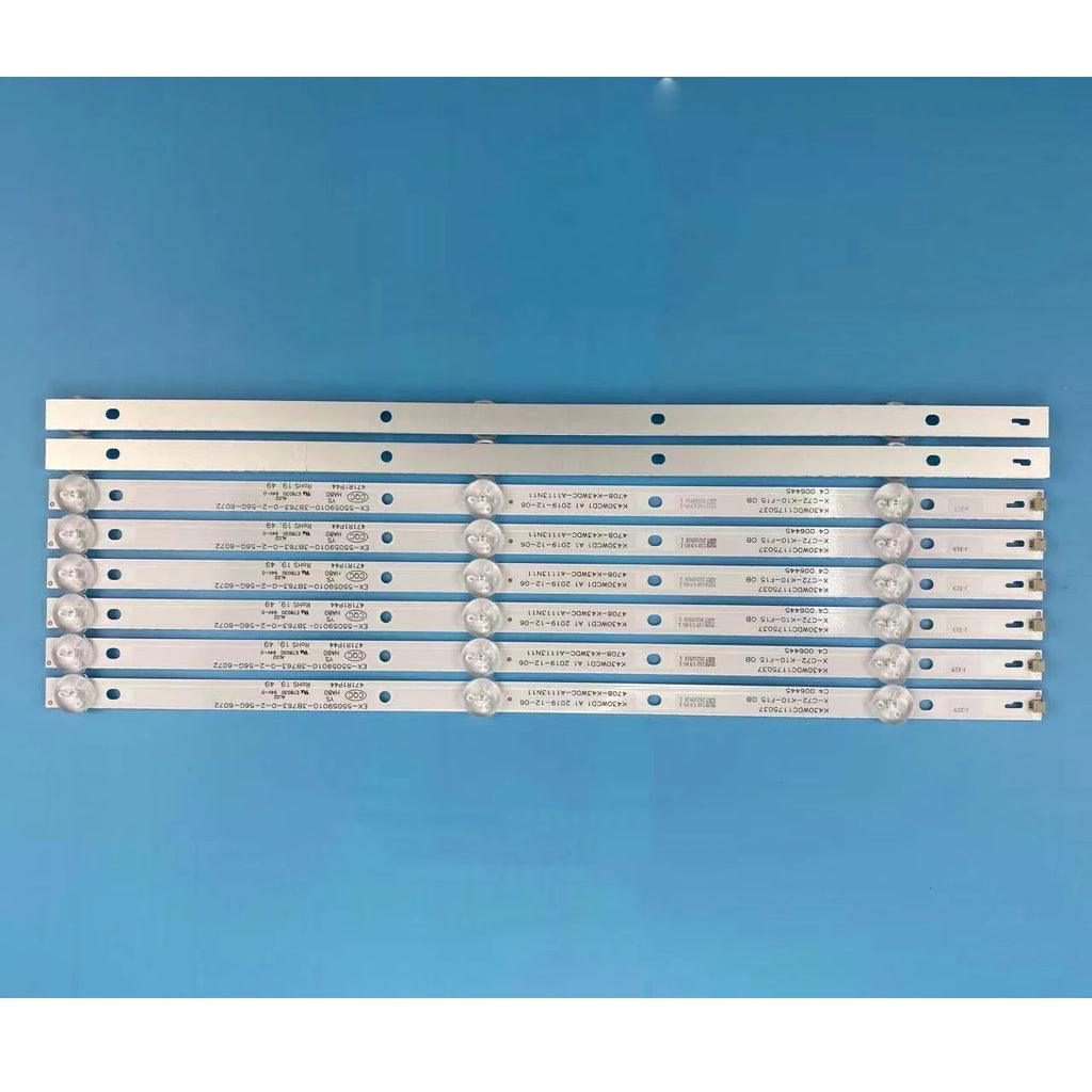 LED Backlight strip K430WDC1_A3 4708-K430WDC-A3113N11 For Philips 43'' TV 43DL4012N/62 LE43E6850 43PFS4012/12 43PFF3012/T3