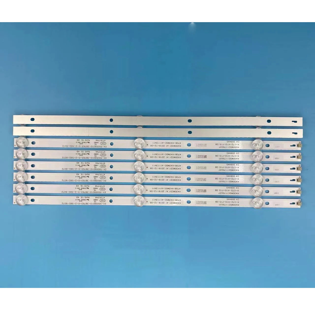 LED Backlight strip K430WDC1_A3 4708-K430WDC-A3113N11 For Philips 43'' TV 43DL4012N/62 LE43E6850 43PFS4012/12 43PFF3012/T3