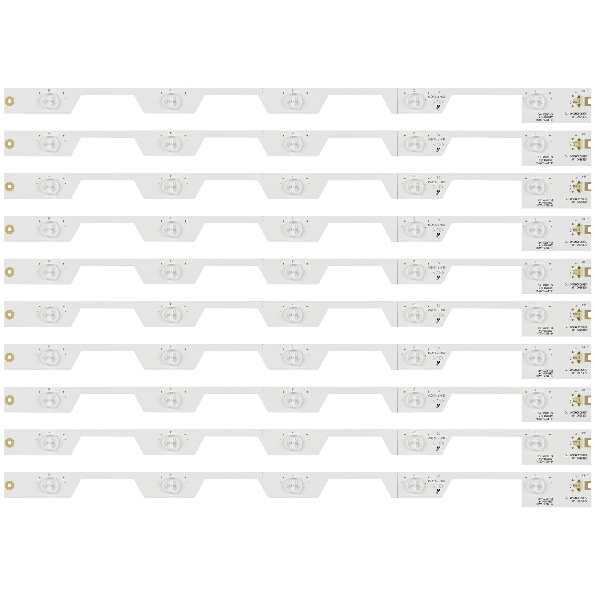 LED backlight strip For TCL D55A561U D55A558U 55U6500C 55U65EBC 4C-LB5506-HR1 55E5800 55HR330M06A1 Screen LVU550NDEL