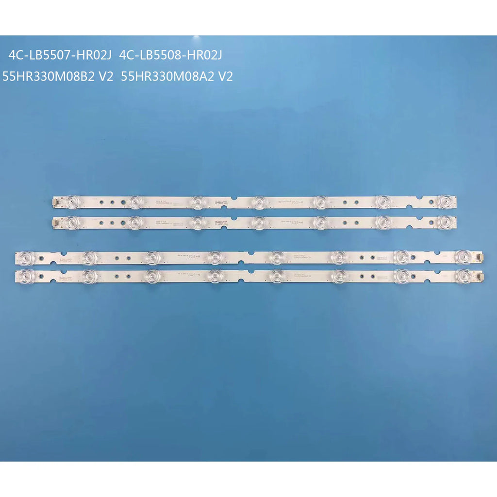 LED strip For TCL 55P65US 55P65 55DP603 55F6 55L2 55D6 4C-LB5507-HR02J 4C-LB5508-HR03J PF02J 55HR330M07B2 55HR330M08A2 V2