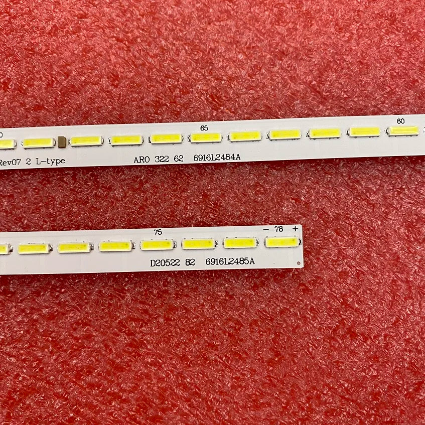 LED Strip For 60UH7650 60UH650V 60UH7709 60UH770V 60UH6500 60UH7700 6916L-2485A 2484A 60 V16 ART3 2485 2484 R L 6922L-0187A