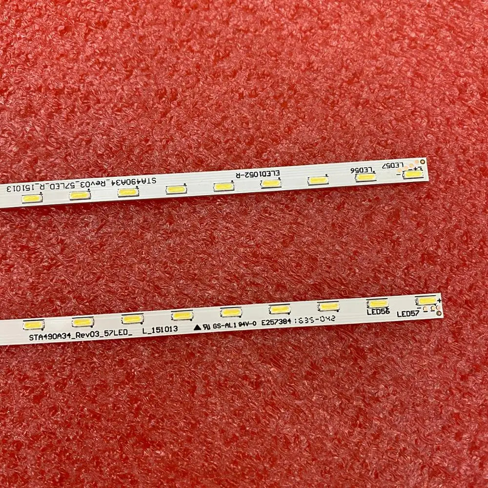 LED Backlight Strip For SONY KDL-49WD754 KDL-49WD759 KDL-49WD752 KDL-49WD751 73.49S02.D00-2-DX1 STA490A34 57LED_R L