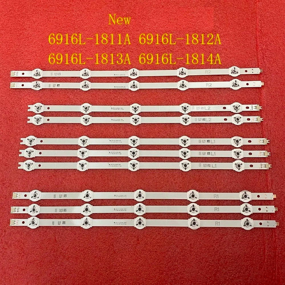 LED Strip For Panasonic 6916L-1812A 1811A 1813A  TX-47AS802B TX-47AS650E 47ASM651 TX-47AS650B TX-47AS740E TX-47AS740B