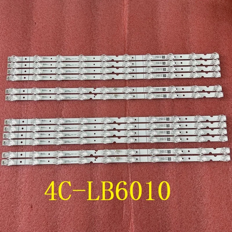 6pcs/set LED Backlight Strip For TCL 60EP662 60F60 60D6 60U5950C 60EP660 4C-LB6010-YH01J YH02J HR01J HR02J 60HR330M10A0 V1