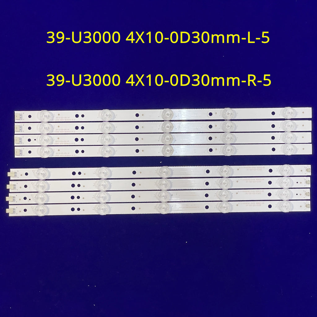 LED Backlight Strip For LD39U3200 LD39U3100 39-U3000 4X10-0D30mm-L-5 39-U3000 4X10-0D30mm-R-5