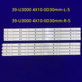 LED Backlight Strip For LD39U3200 LD39U3100 39-U3000 4X10-0D30mm-L-5 39-U3000 4X10-0D30mm-R-5
