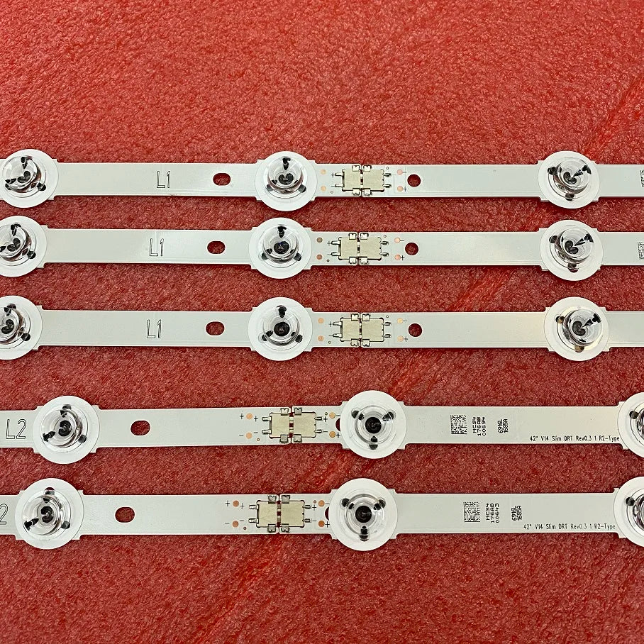 LED Strip For Panasonic TX-42ASF657 TX-42ASW654 TX-42AS650E TX-42AS750E TX-42AS740E TX-42AS740B TX-42AS650B 6916L-1807A 1808A