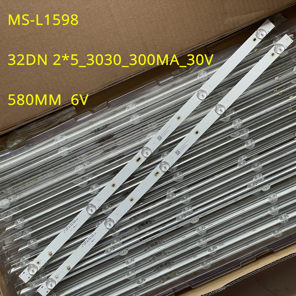 10pcs LED Backlight For 32L310U20 32HTS11 2300-EP0BNM LED32DN6T20958 PT320AT011D00 CY 32DN 2*5_3030_300MA_30V MS-L1598 V1