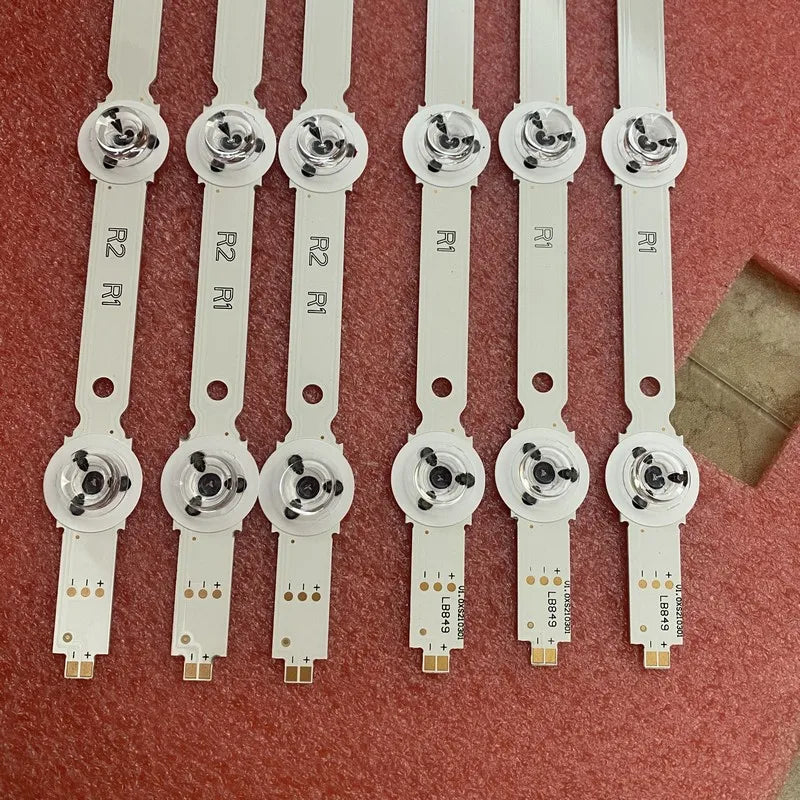 LED Strip for Panasonic TX-55AS740E TX-55ASW754 TX-55AS650B 6916L-1803A 1804A 1805A 1806A 1739A TX-55AS650E LC550DUF VG F1 F2