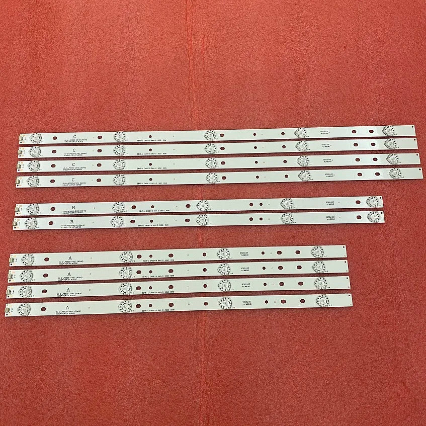 10pcs LED Backlight Strip for AKAI AKTV551 AKTV5512TS JS-D-JP5520-A41EC B51EC C51EC (60416) MS-L0956-L M R YS_LE469119