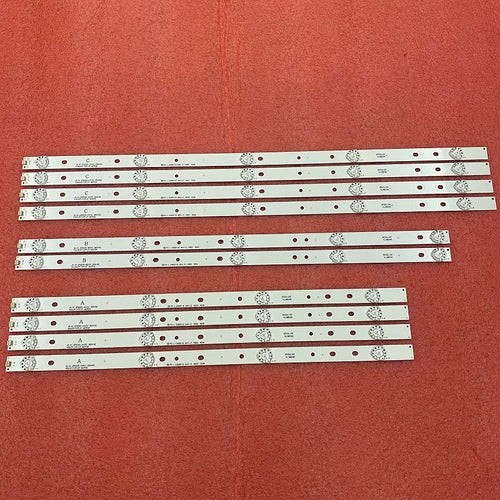 10pcs LED Backlight Strip for AKAI AKTV551 AKTV5512TS JS-D-JP5520-A41EC B51EC C51EC (60416) MS-L0956-L M R YS_LE469119