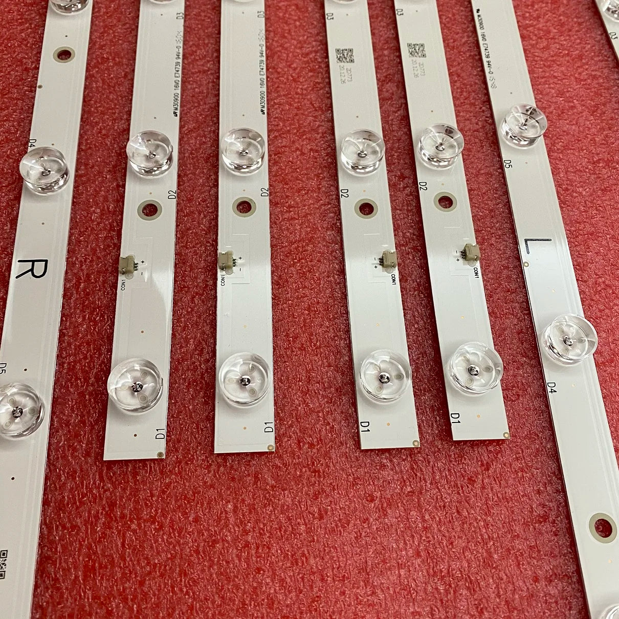 LED Strip For Panasonic TX-55AXW634 TX-55AX630B TX-55AX630E TH-55AX670A 550TV01 550TV02 V4 BX-55S10E02-2BBH2-0-Q-49R-5738