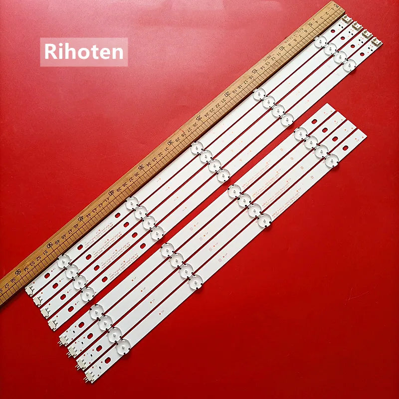 10set LED strip for 49UF6400 49uf6400-ua 49UF6407 49LF510V 49UF640V