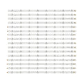 LED backlight strip 16 lamp for 49" V15 DRT TV 6916L-2237A 6916L-2240A 6916L-2239A 6916L-2238A LD490DUN TH C1 DS-70021