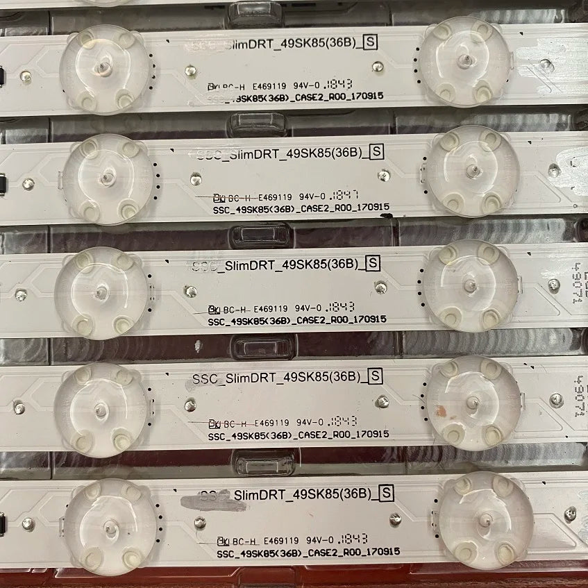 18pcs/set LED Strip For TV 49SM9000PLA 49SK8500PL 49SK85-8LED SSC_SlimDRT_49SK85(36B) HC490DQ8-SLUA1-214X EAJ64449101
