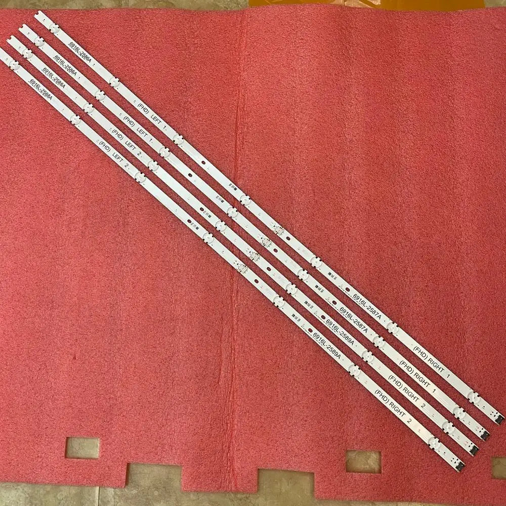 LED Backlight Strip for TV 49LH615V 49lh6000 Agf79047502 49LW340C 49LW540S 49LH630V 49LH604V 6916L-2586A 2587A 2588A 2589A