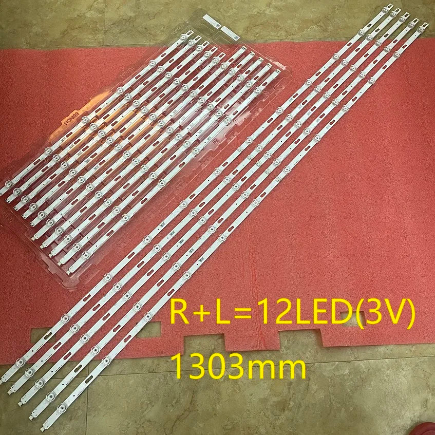 LED Strip For Samsung UE65AU7105K UN65AU7700G GU65TU8079U UE65TU7005K BE65T-H UE65AU7100K UE65AU7100U UN65AU7000G UE65TU6905K