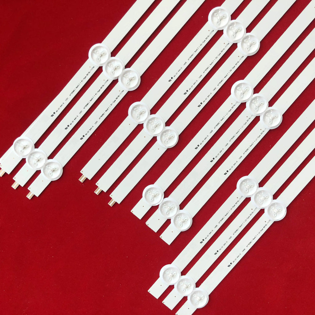 LED Backlight Strip for 47LM8600 -UC ZA 47LN5708-ZA 47LN570R-ZA 47LA615V-ZE 47LA613V-ZB LC470DUE 6637L-0024A AGF78400801