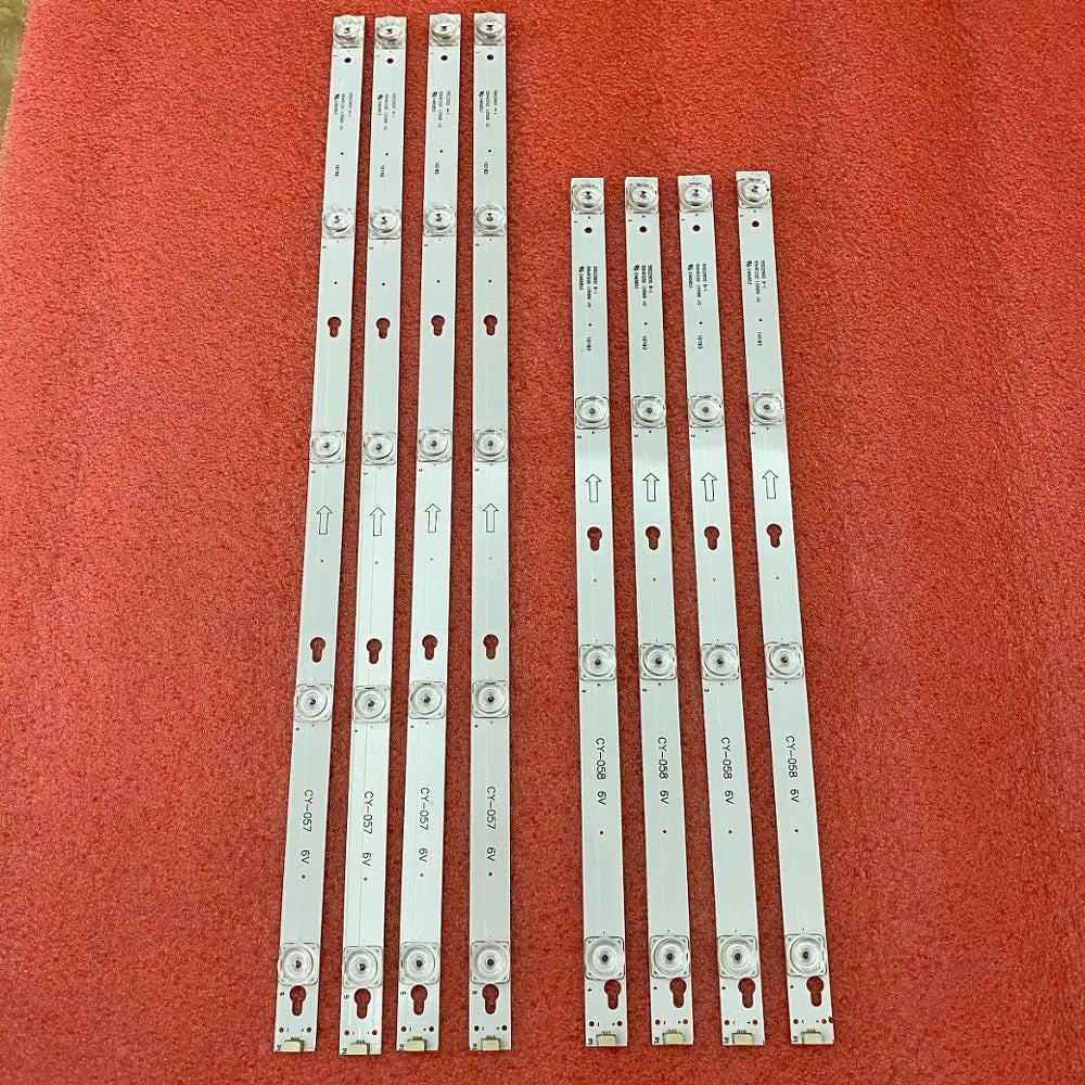 LED Strip for Thomson U55C7006X1 TCL 55P2US 55S62I 55S401 55S403 4C-LB5504-HR 55UC6306 LED55D2900 U55P6006 GIC55LB125 GIC55LB124