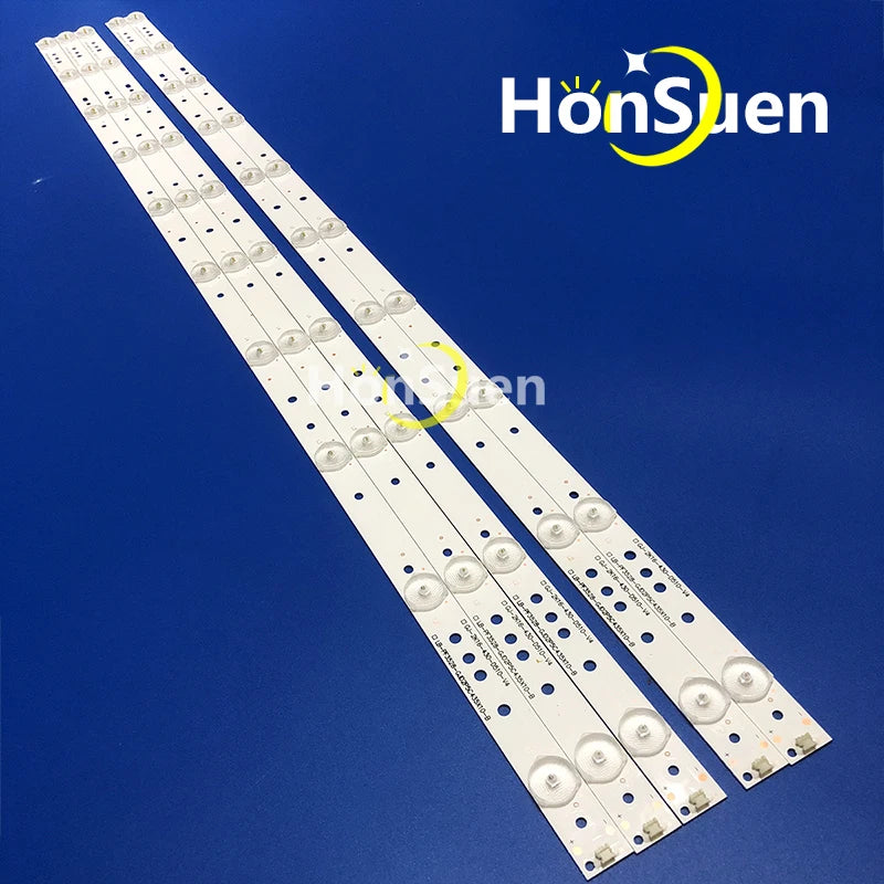 TV LED Full Array Bars For Philips BDM4350 BDL4330QL LED Backlight Strips Matrix LED Lamps Lens Bands LBM430P1001-AJ-2S LB43003