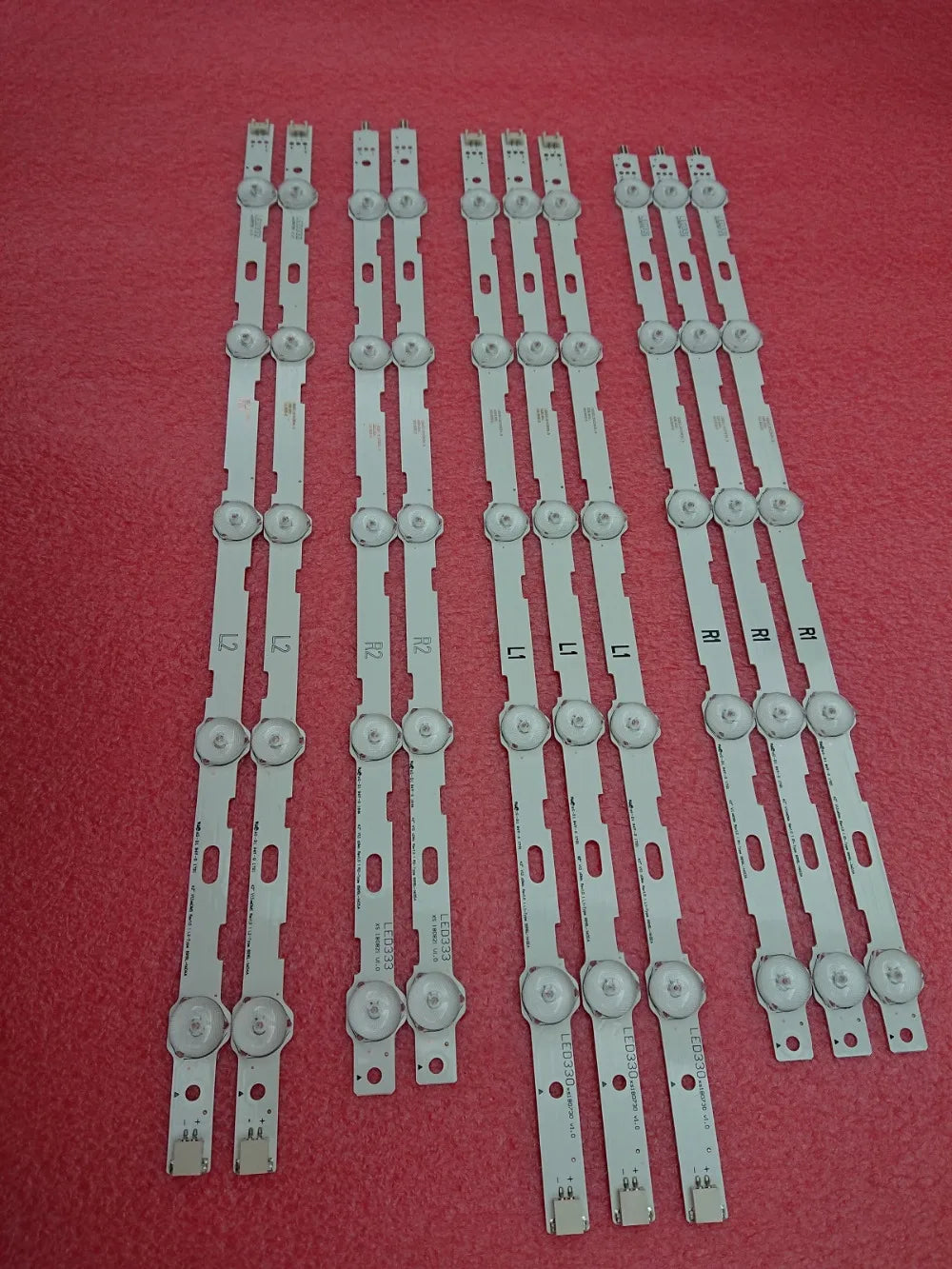 10pcs LED Backlight Strip for TV 42LN5200 42LN5300 42LN5204 AGF78379401 6916L-1402A1403A 1404A 1405A LC420DUE SF R5