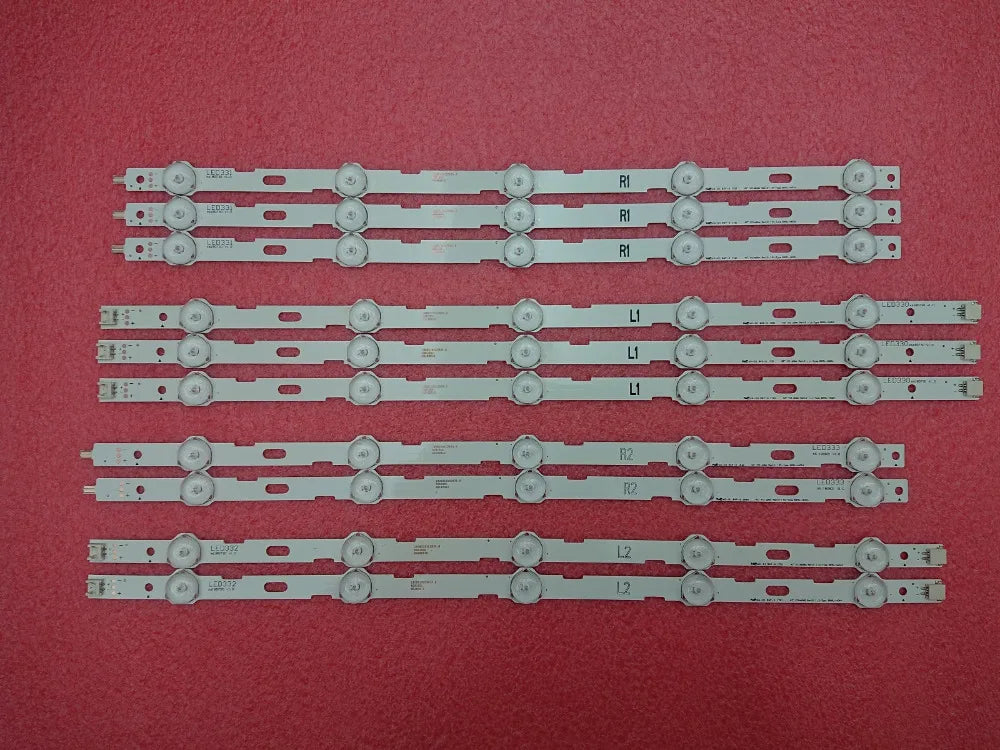 10pcs LED Backlight Strip for TV 42LN5200 42LN5300 42LN5204 AGF78379401 6916L-1402A1403A 1404A 1405A LC420DUE SF R5