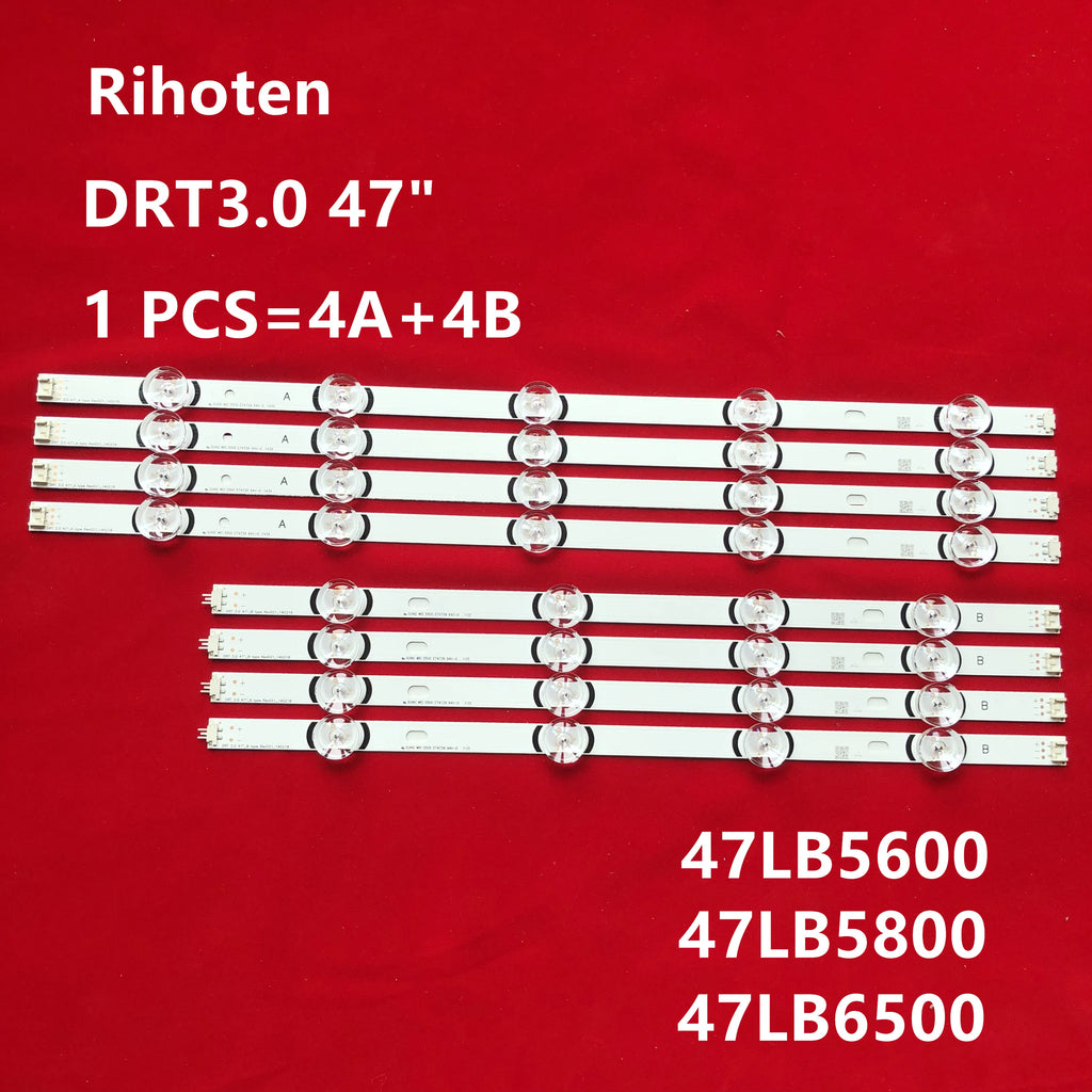 NEW 5 kits LED Backlight strip For 47LB5500 47LB5600 47LB5800 47LB6500 47LS35A-5B 47LS35A-5BC LC470DUE-FGB6