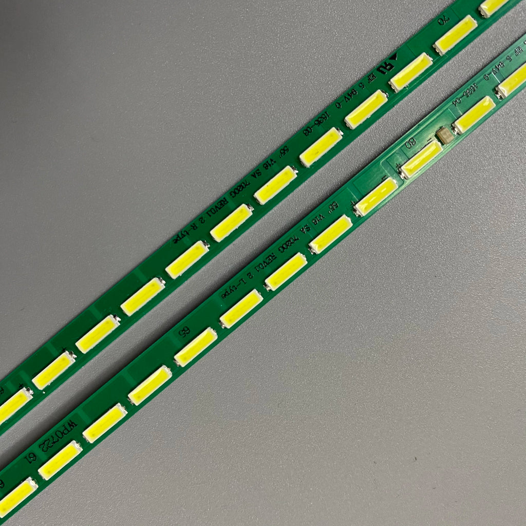 LED Backlight strip 72 lamp For 55" V16 AS1 2441 2442 REV0.1 6922L-0192A 55UH850V 55UH8507 55UH8500 LC550EQU DJ F1 F2