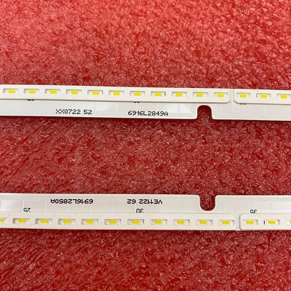 New 2 PCS/set LED Backlight Strip FOR TV 55SJ850T 55SJ850V 55SJ8500 6922L-0218A 6916L2850A 6916L2849A 55 V17 AS1 2850 2849 R L