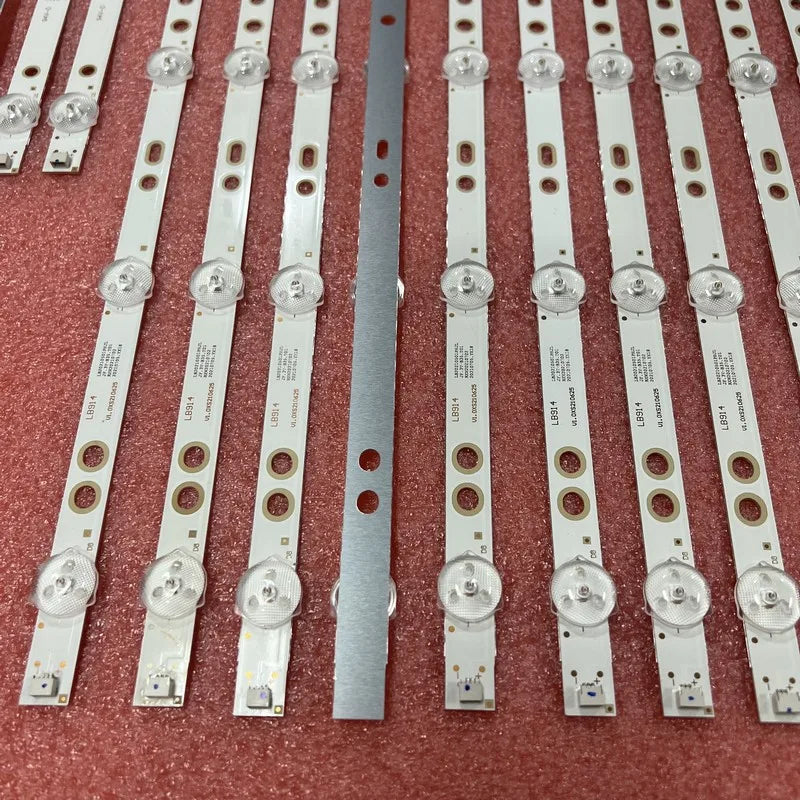 Kit 28pcs LED Strip for SONY 750TV07 750TV08 V1 KDL-75W850C KDL-75W855C KDL-75W857C KDL-75W859C KDL-75W809C S750HF59 CX-75S01E02