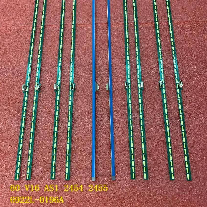 2pcs/set LED Backlight Strip for TV 60UH8509 60UH8507 60UH850V 6922L-0196A 60UH8500 60UH850T 6916L-2455A 2454A LC600EQF DJ F1